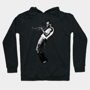 Miles Davis Halftone Retro Vintage Hoodie